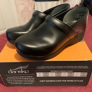 Dansko Black Scrub Shoes